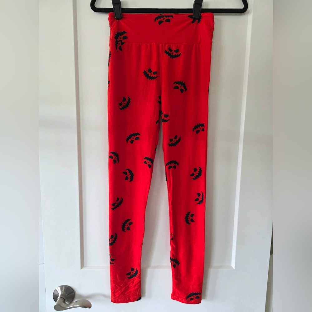 LuLaRoe Halloween Leggings- Size One Size